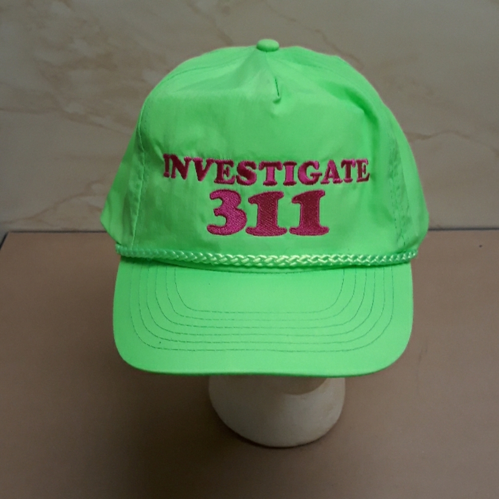 Investigate 311 Snapback Hat Eric Andre Show
